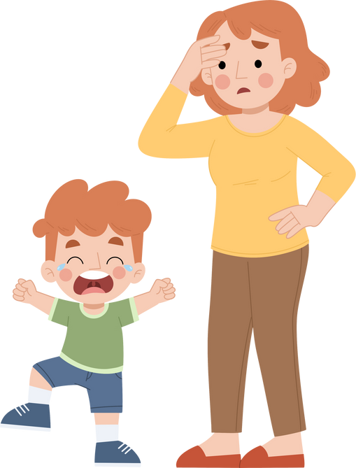 Parenting illustration